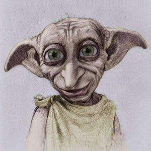 Dobby Cartoonmotiv Diamond Painting