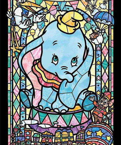 Dumbo Cartoonmotiv Diamond Painting