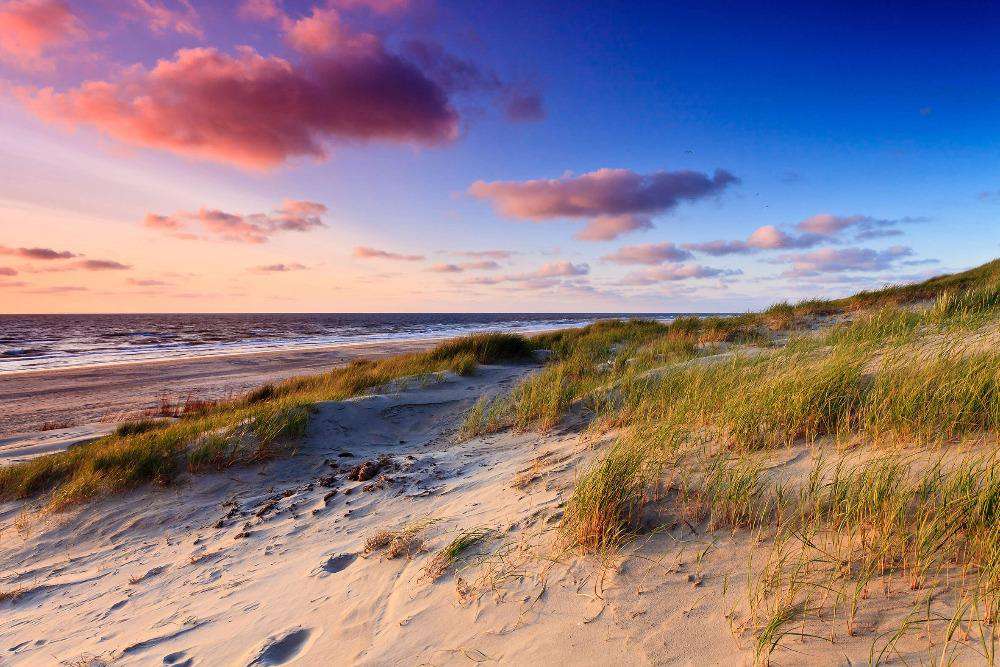 Dünenlandschaft am Meer Diamond Painting mit Strand