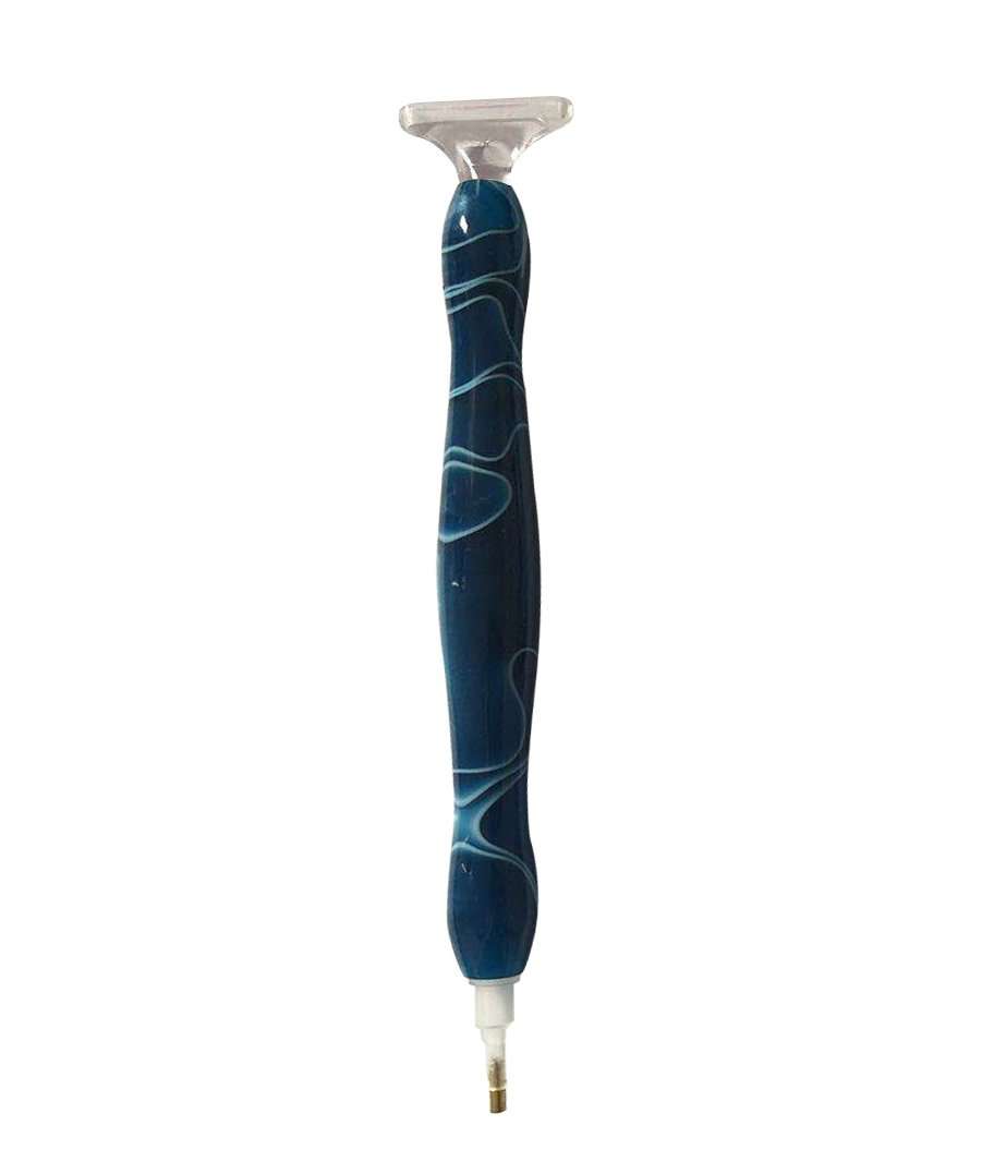 Ergonomischer Diamond Painting Pen Blau