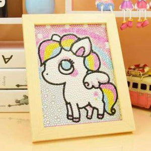 Regenbogen Einhorn Diamond Painting