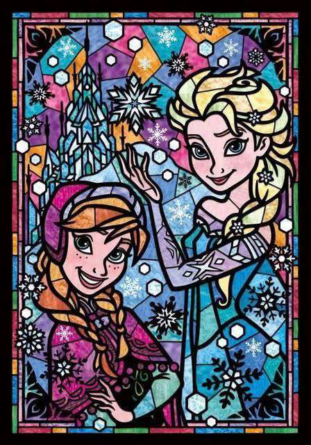 Elsa Cartoonmotiv Diamond Painting