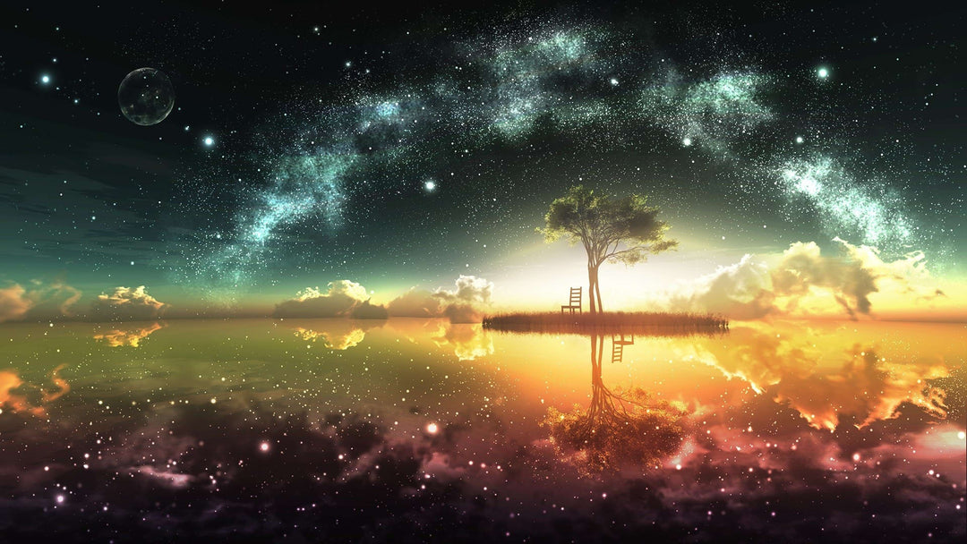 Träumerische Nacht Diamond Painting