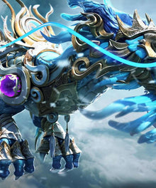 Roboter Drache Diamond Painting Fantasy Motiv
