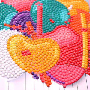 Happy Birthday Karten Set Diamond Painting 6 Stück, Bild 4