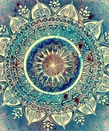 Antikes Mandala Diamond Painting