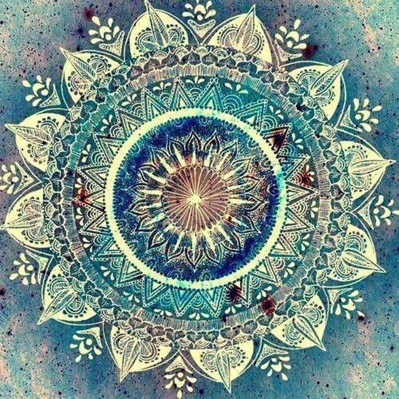 Antikes Mandala Diamond Painting