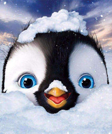 Happy Feet Pinguin Diamond Painting