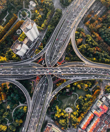 Autobahnkreuz Schnelles Leben Diamond Painting
