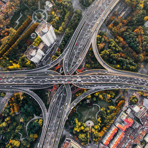 Autobahnkreuz Schnelles Leben Diamond Painting