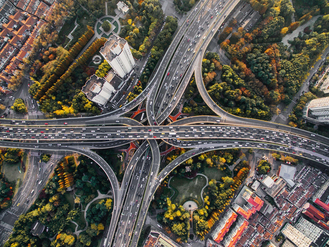 Autobahnkreuz Schnelles Leben Diamond Painting