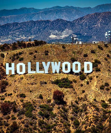 Hollywood Sign Diamond Painting Landschaft