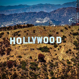 Hollywood Sign Diamond Painting Landschaft