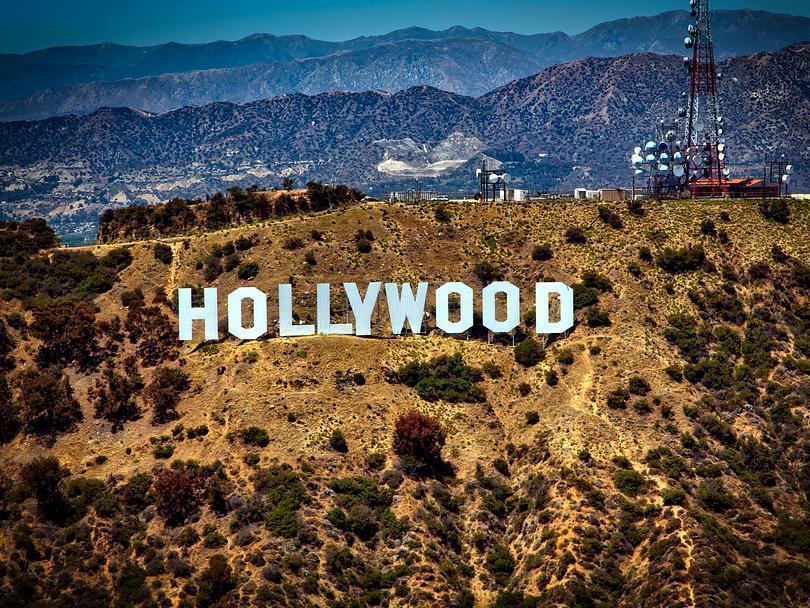 Hollywood Sign Diamond Painting Landschaft