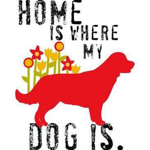 Home Is Where My Dog Is Diamond Painting