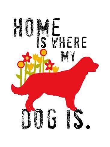 Home Is Where My Dog Is Diamond Painting