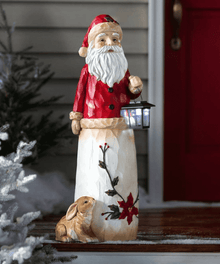 Weihnachtsmann und Kaninchen Diamond Painting