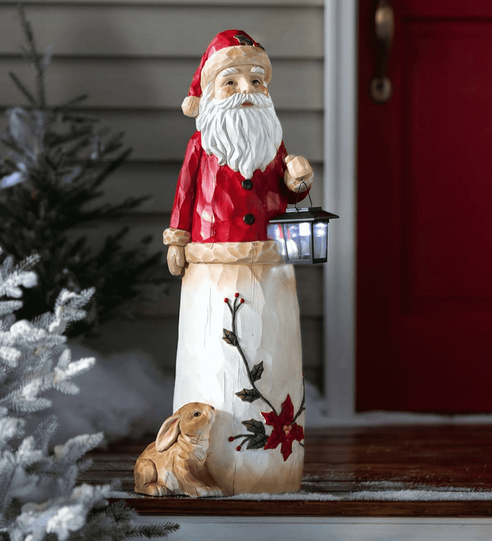 Weihnachtsmann und Kaninchen Diamond Painting