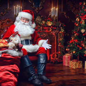 Weihnachtsmann im Weihnachtshaus Diamond Painting
