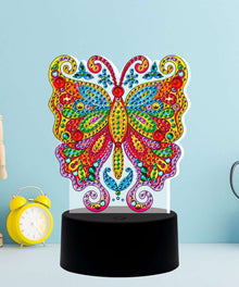 DP Lampe Bunter Schmetterling Diamond Painting Leuchte