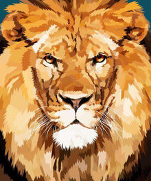 König des Dschungels Diamond Painting