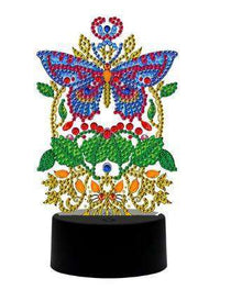 DP Lampe Königlicher Schmetterling Diamond Painting Leuchte
