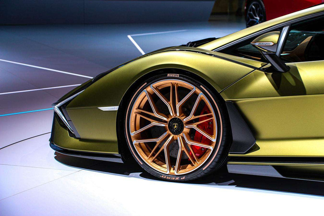 Lamborghini Diamond Painting Sportwagen-Motiv