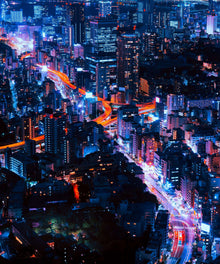 Lichter in der Stadt Diamond Painting