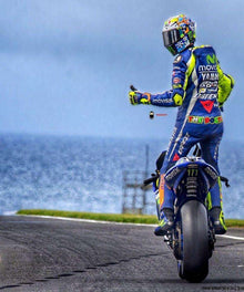 Valentino Rossi Motorrad - Diamond Painting Motiv
