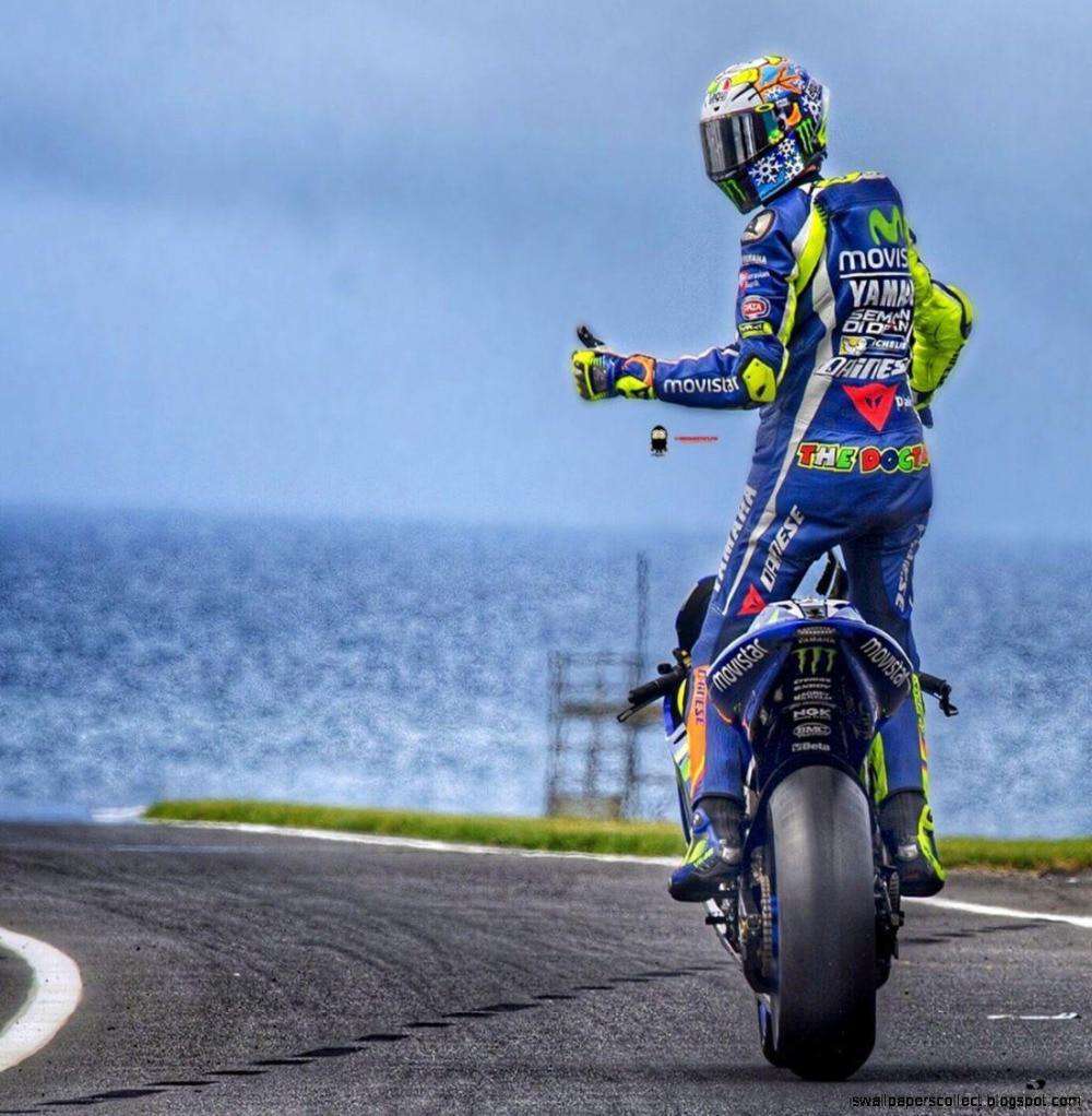 Valentino Rossi Motorrad - Diamond Painting Motiv