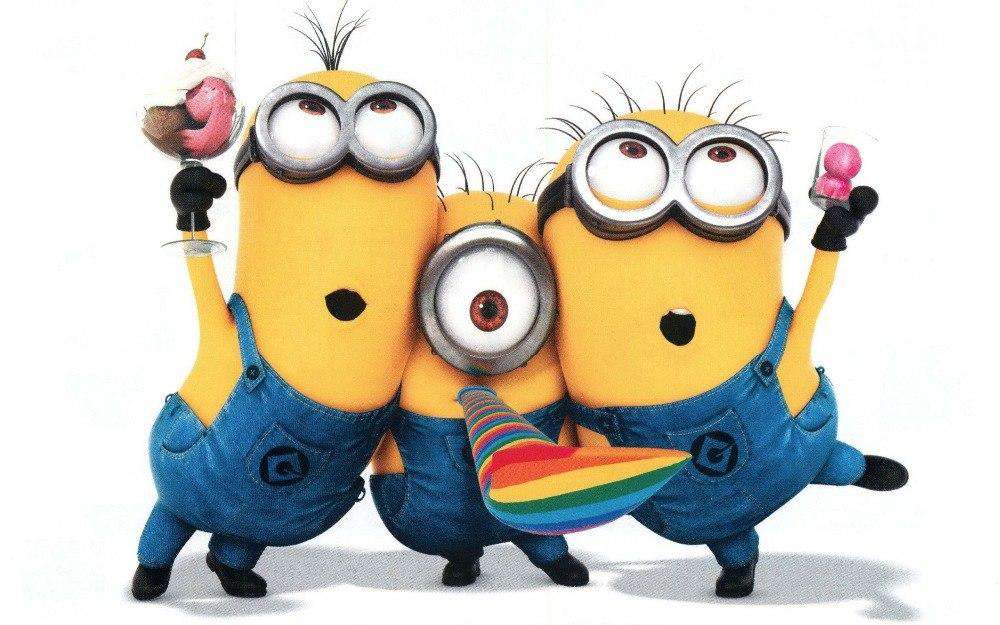 Minions Cartoonmotiv Diamond Painting