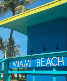 Miami Beach Sommermotiv Diamond Painting