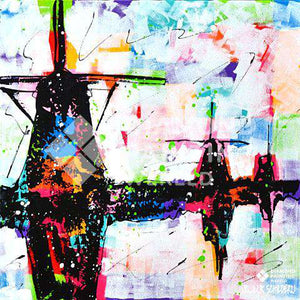 Windmühlen in den Niederlanden Diamond Painting