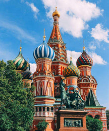 Basilius Kathedrale Moskau Diamond Painting