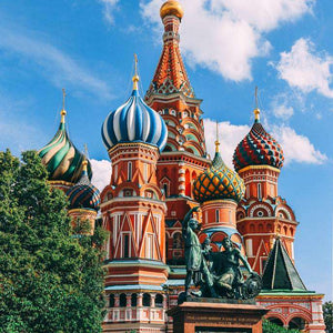 Basilius Kathedrale Moskau Diamond Painting
