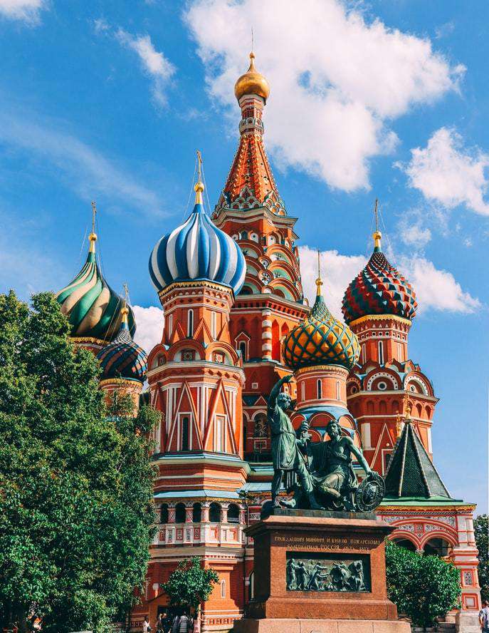 Basilius Kathedrale Moskau Diamond Painting
