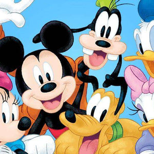 Cartoon Familie Disney Diamond Painting