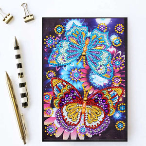 Schmetterlinge Diamond Painting Notizbuch Motiv, Bild 2