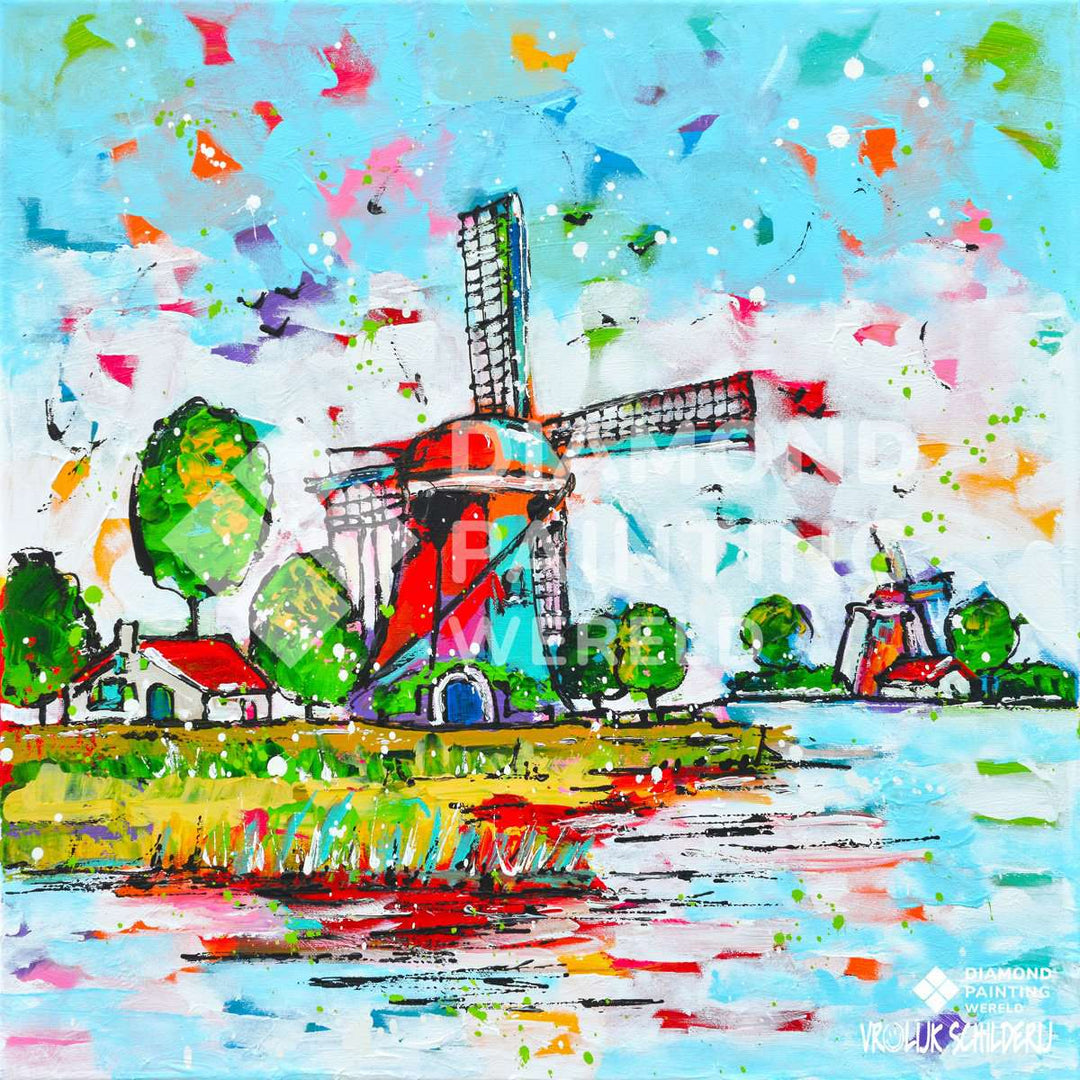 Niederländisches Anwesen Diamond Painting