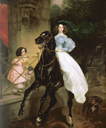 Nostalgische Szene mit Pferd Diamond Painting Motiv