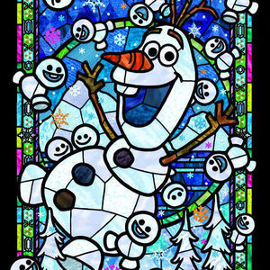 Olaf der Schneemann Diamond Painting