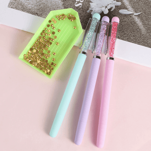 Luxus Diamond Painting Stift Set in Pastellfarben, Bild 5