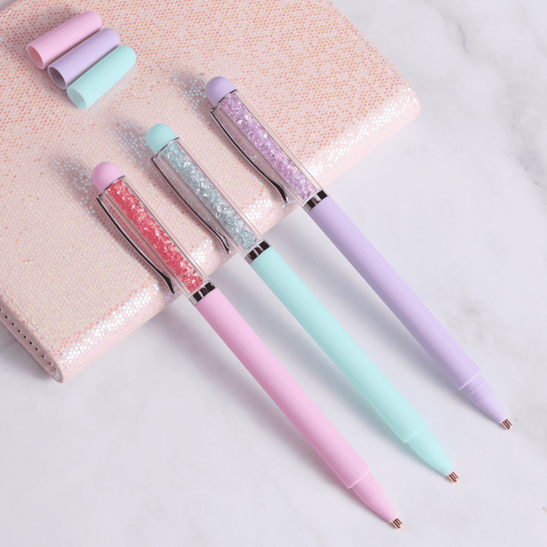 Luxus Diamond Painting Stift Set in Pastellfarben