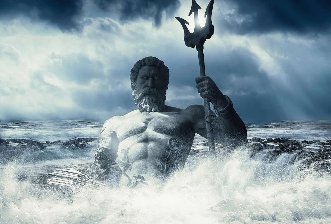 Poseidon Meeresgott Diamond Painting