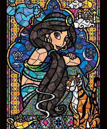 Prinzessin Jasmin Diamond Painting Cartoonmotiv