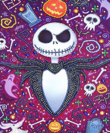 Schaurige Atmosphäre Diamond Painting Halloween-Motiv