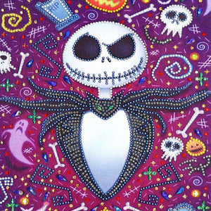 Schaurige Atmosphäre Diamond Painting Halloween-Motiv