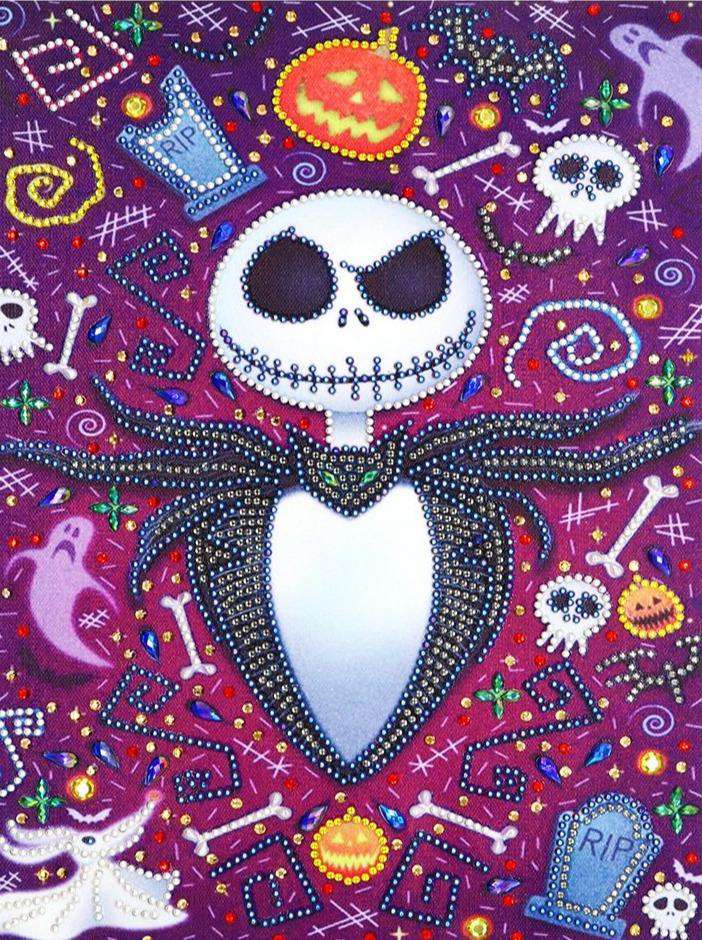 Schaurige Atmosphäre Diamond Painting Halloween-Motiv