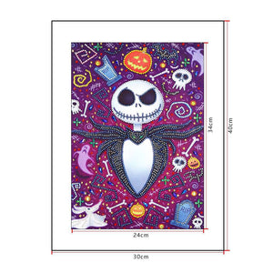 Schaurige Atmosphäre Diamond Painting Halloween-Motiv, Bild 3