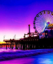 Santa Monica Pier Diamond Painting mit Riesenrad